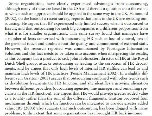 Effective and Efficient HR Provision 12